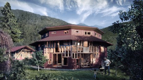 噂の町、徳島県上勝町にゼロ・ウェイストの複合施設が誕生します。