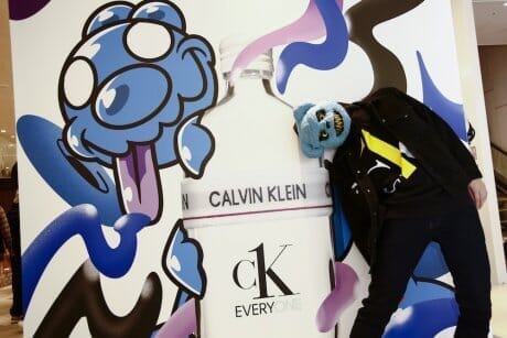 噂のアーティスト、COIN PARKING DELIVERYがカルバン・クラインのポップアップストアをジャック!? 超限定の新作フレグランスが発売中。