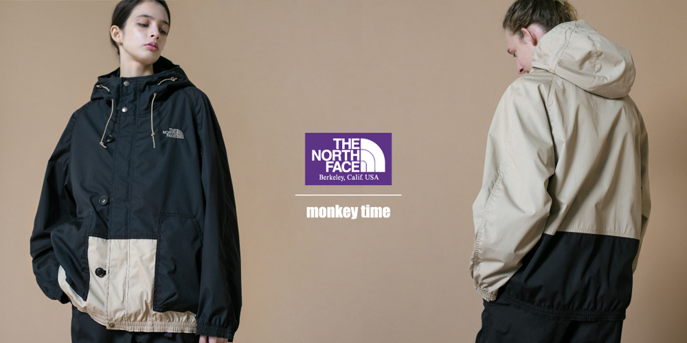 ノースフェイスパープルレーベル　MONKEYTime