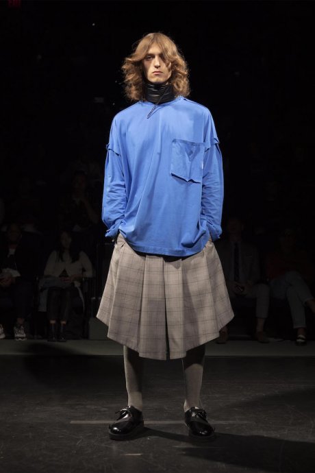 Would you wear it front or back? The first collaboration by Sunspel and N. Hollywood is gimmicky.