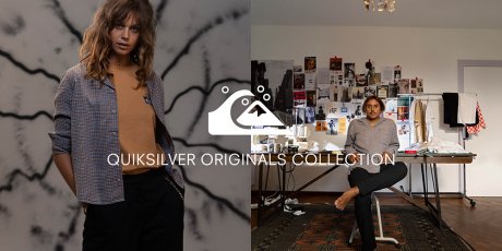 現代の空気を取り入れ未来につなげる新コレクション、クイックシルバー オリジナルズ。