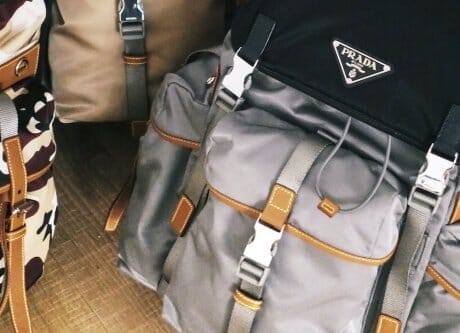 Series "Aspiring Masterpieces" No. 145: Prada backpacks that no ordinary designer could create.