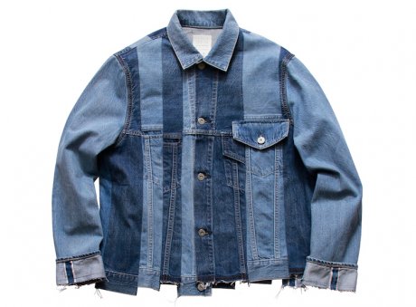 The release of a full-length remake denim jacket to celebrate the third anniversary of Kuro GINZA.