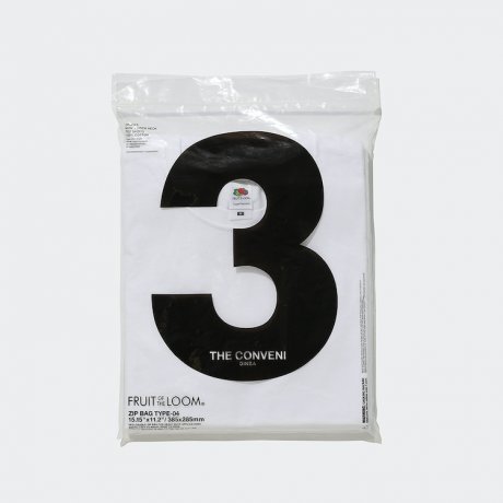 An amazing triple collaboration of lightning and fruit together! The Convenience Store x Fruit of the Loom x Fragment Design pack t-shirts are now available.