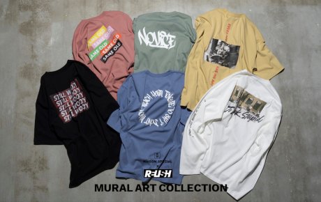ポジティブなメッセージを落とし込んだメゾンスペシャル×アート集団「レリッシュ」のTシャツコレクション。