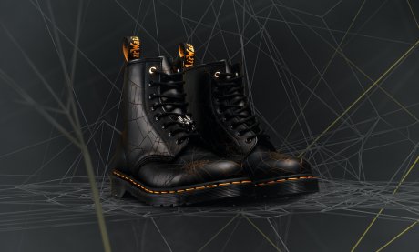 Dr. Martens and Yohji Yamamoto. The word "rebellion" fits the famous duo again.