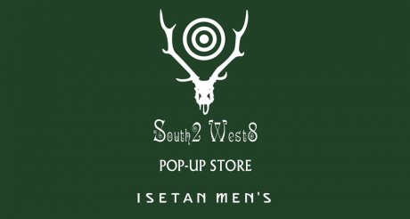 A northern male descends on Shinjuku. South 2 West 8 is currently holding a pop-up at Isetan Shinjuku Men's Building.