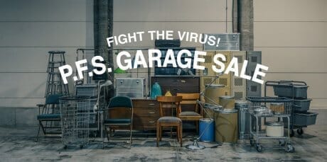 倉庫に眠っていたストックを一挙大放出! パシフィックファニチャーサービスがオンライン限定のガレージセールを開催。