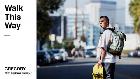 Walk This Way GREGORY 2020 Spring & Summer