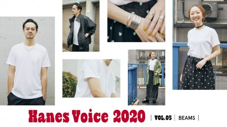 Hanes Voice 2020 vol.5 "BEAMS