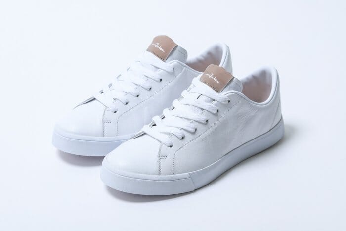 Comfortable, plain sneakers developed by ASICS for women.