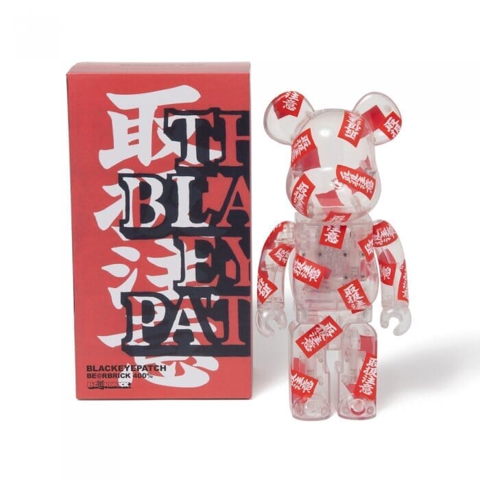 A careful handling Bearbrick from Black Eye Patch is now available!