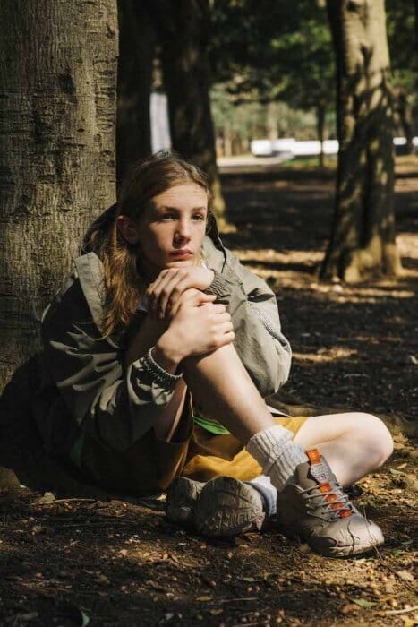 A new masterpiece is born in KAZOKU! Military-style urban sneakers by Mizuno x BEAMS.