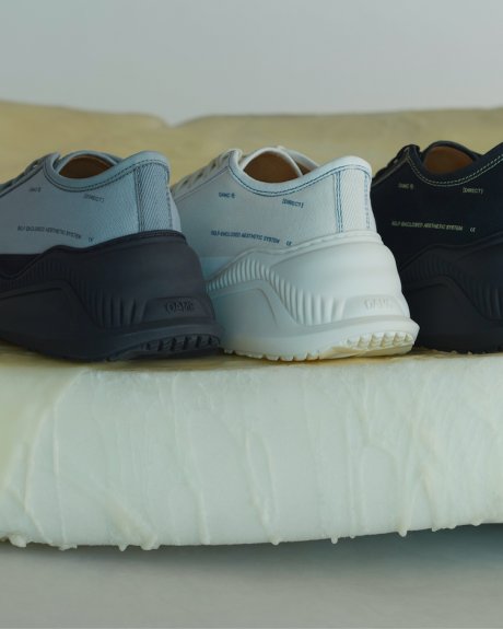 A reinterpretation of the mountain shoe, OAMC's new sneaker debuts.