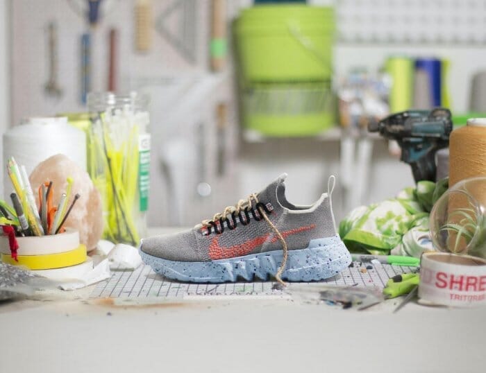 Turning trash into treasure. Nike's new footwear for the global environment.