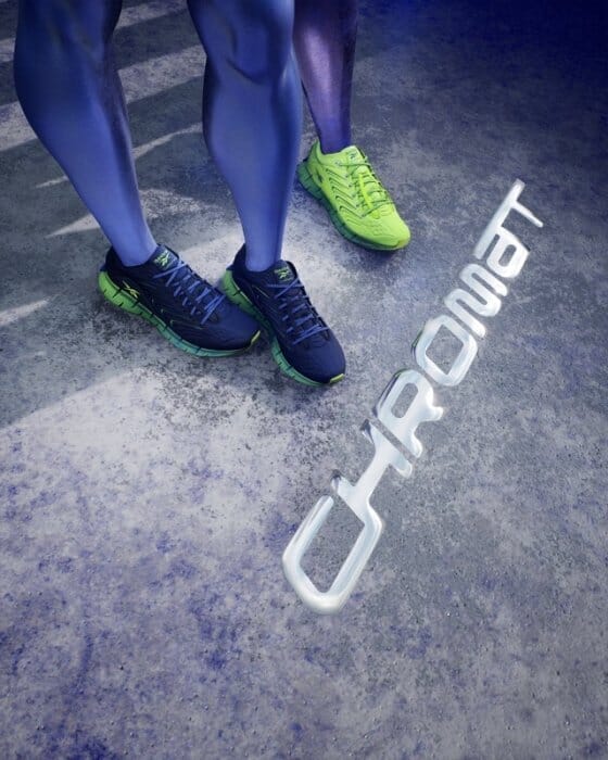 パフォーマンスとデザイン性の両立。リーボックとクロマットによるスペシャルなランシューが発売されます。