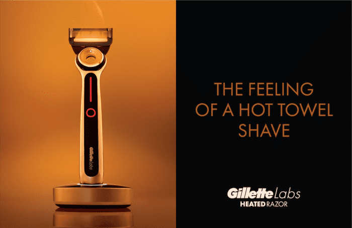 Get the best shave at home, just like at the barbershop! Gillette heated shavers make the perfect Father's Day gift.