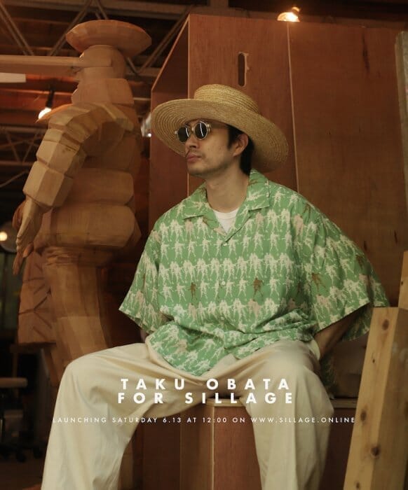 シアージとTaku Obataが完成させた、理想のアロハ。受注は本日12時から!