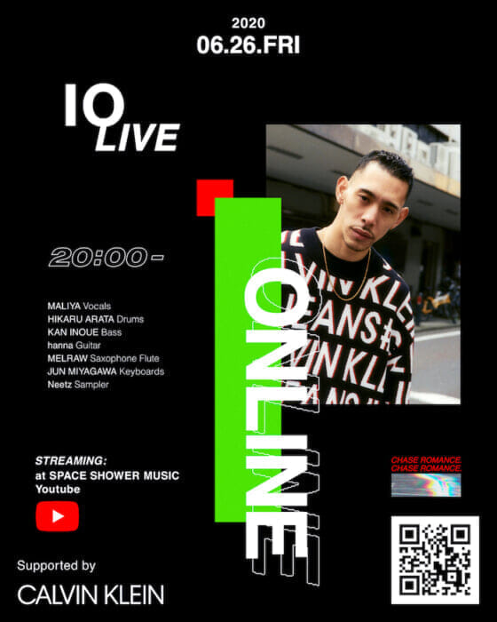 Supported by Calvin Klein; live streaming by KANDYTOWN's IO.
