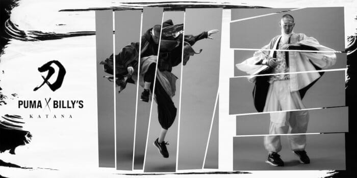 The theme is Japanese swords! A tension-filled collaboration sneaker between Puma and Billy's is now available.