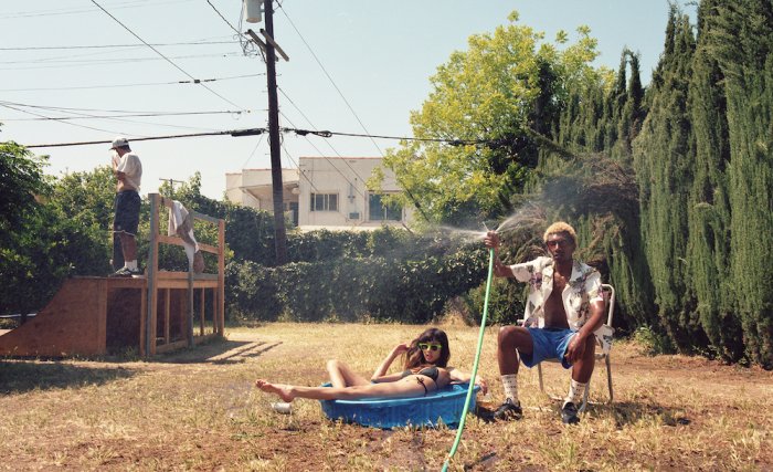 Vibrant colors and aggressive patterns. Huff's summer collection is now available.