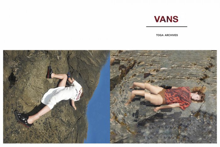 トーガとヴァンズ！？ 異色のコラボがエレガントな化学変化を起こしています。