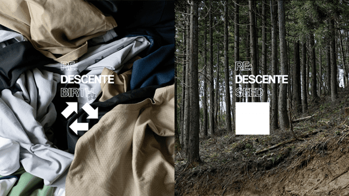 Two new series will be established and Descente's style of sustainable manufacturing will begin.