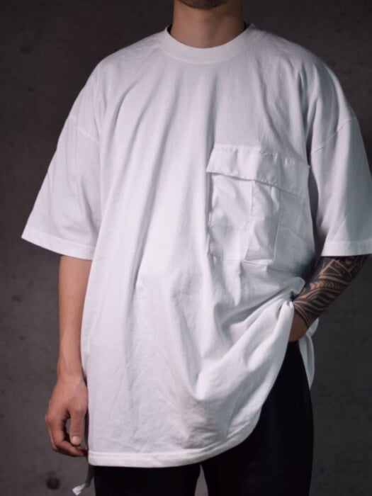 A twist on the pocket T. The M-65 cargo pockets do a great job.