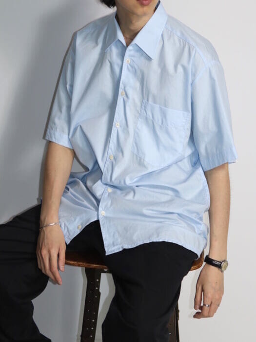 Shark collar and royal blue. The fun of the Euro shirt is all over the place.