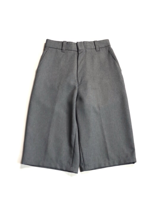 Made in the USA cut in half! Remade shorts born of a wise decision.