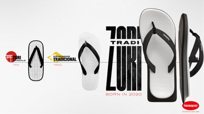 Hawaiianas Rebuilds Signature Model. Connecting the past with the future, the new sandals are available at limited-edition stores.