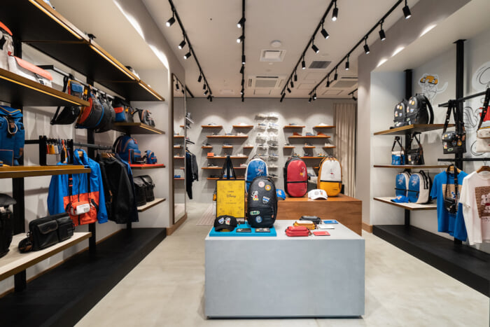 The location is a new landmark in Shibuya, Tokyo! New Coach store specializing in men's items.