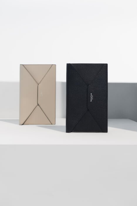 Next to masks, this is what's next. Therapian has produced a hygienic and beautiful mask holder.