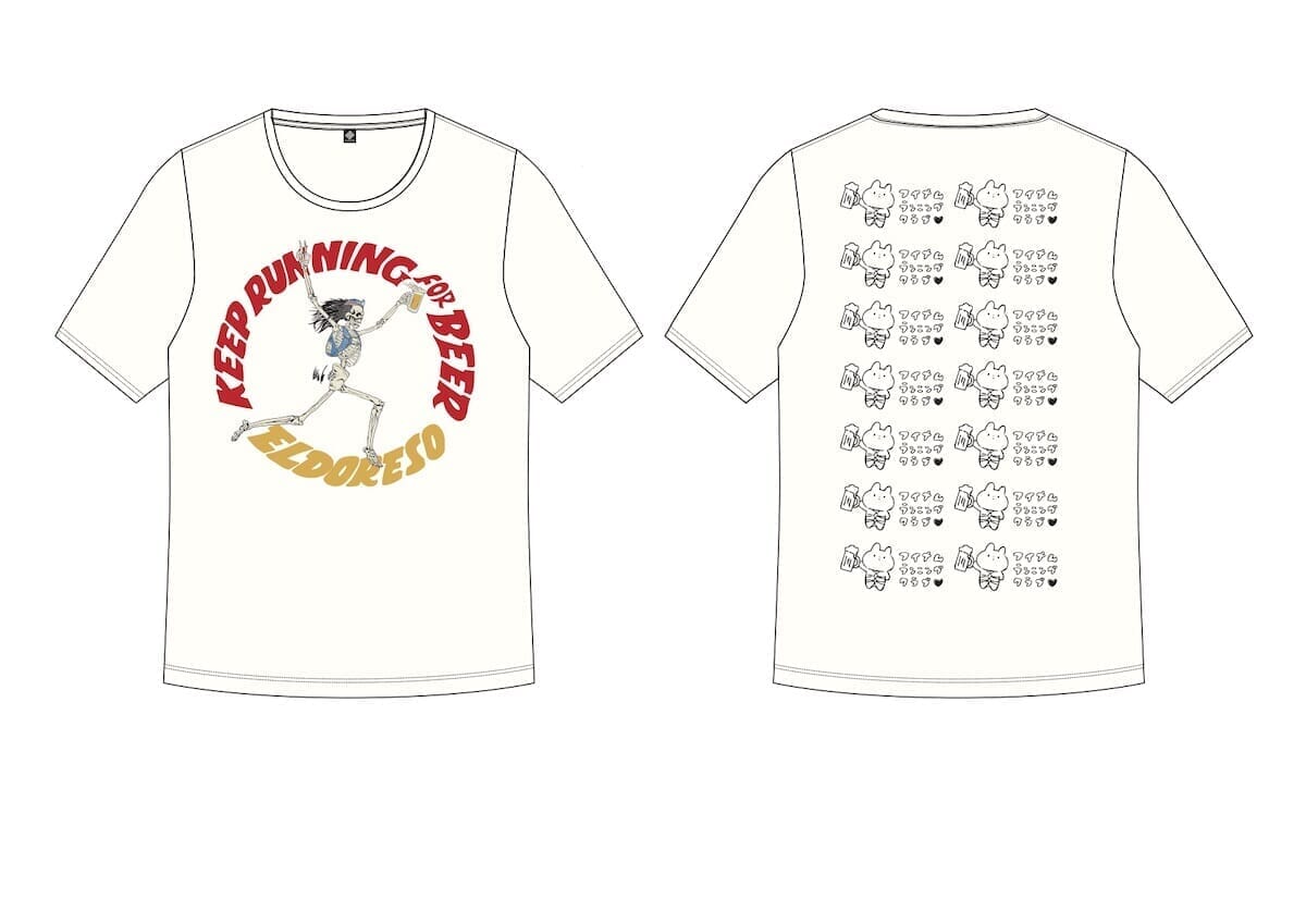 エルドレッソ Running For Beer Tシャツ M