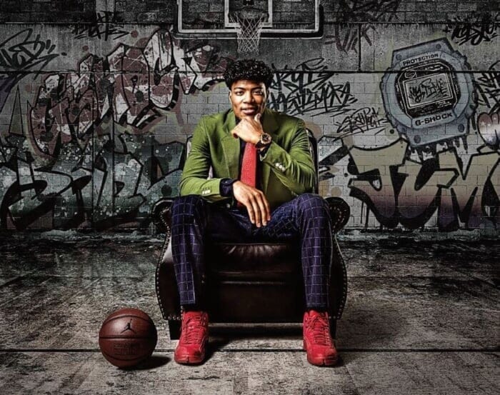 八村塁とG-SHOCK。世界を股にかける両者が共鳴し、シグネチャーモデルを完成させました。