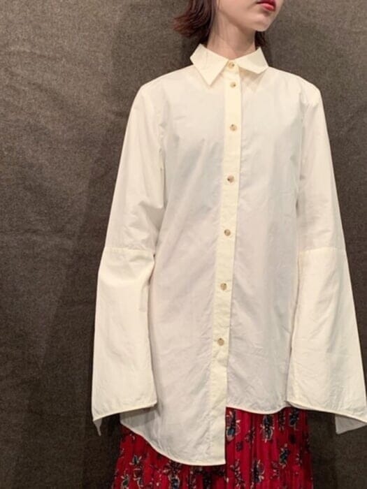 Don't give up on your dream of becoming a princess. Acne's bell-sleeve blouses are on your side.