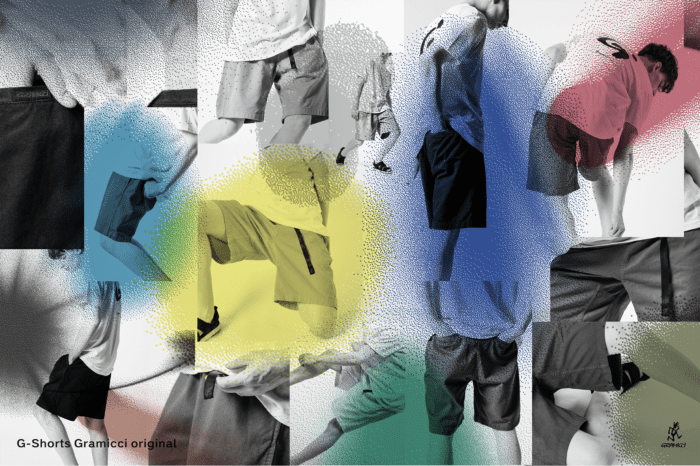 夏に備えよ！ グラミチの代名詞G-SHORTSをカラバリ豊富に取り揃えるポップアップが開催中。