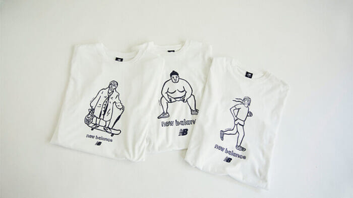 【All about new balance] Fun to wear, fun to look at. How about the collaboration collection of Nigel Graf and new balance for a new white T option?