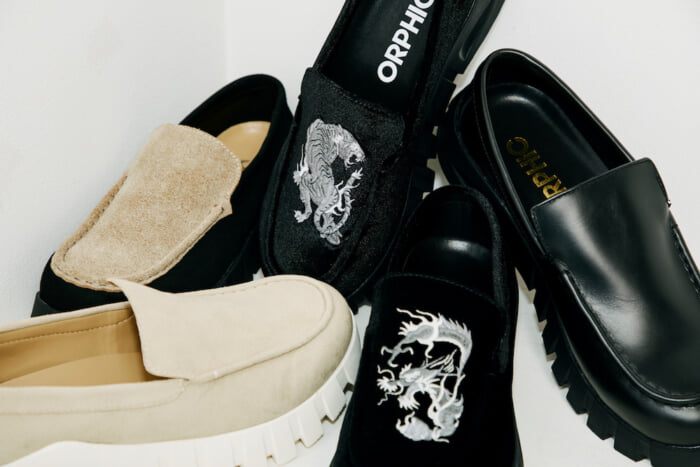 スニーカーと革靴のクロスオーバー。オルフィックの新作は、いまこそ履くべき一足です。