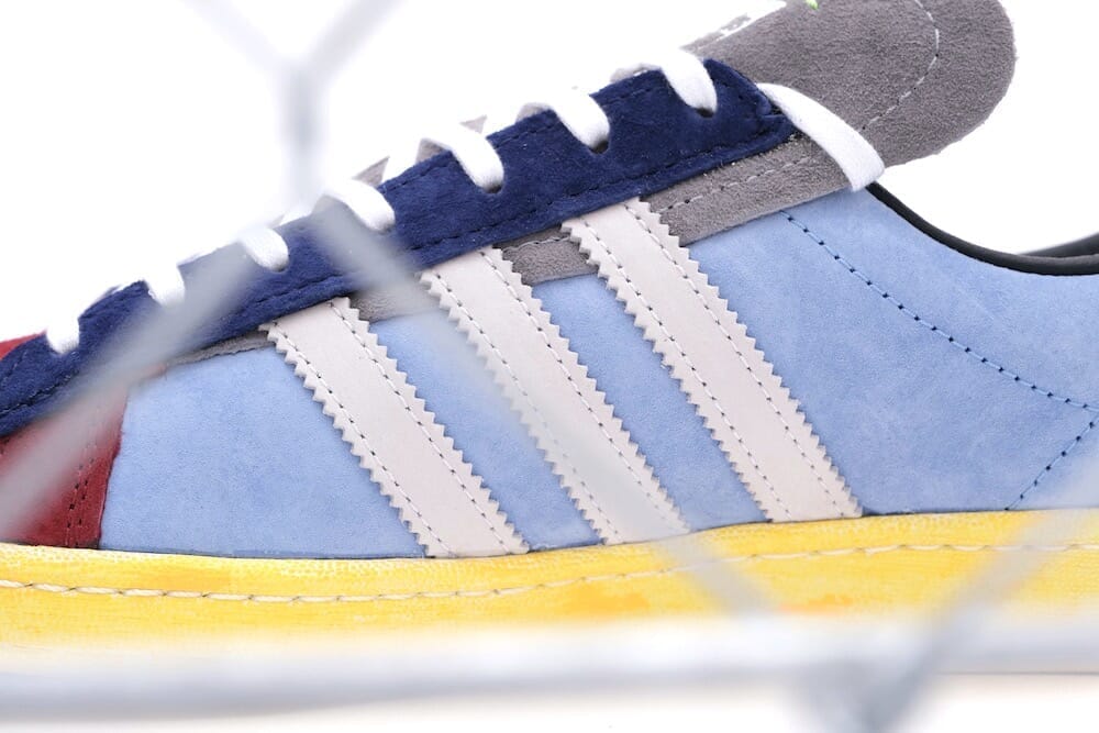 adidas アディダス スニーカー FY4618 adidas Originals Campus 80s SH × mita sneakers × RECOUTURE ミタスニーカーズ リクチュール アディダス オリジナルス キャンパス マルチカラー系 29cm【新古品】【未使用】