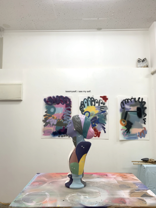 会場は“ratface”一色に！ 神山隆二のソロエキシビションが開催されます。