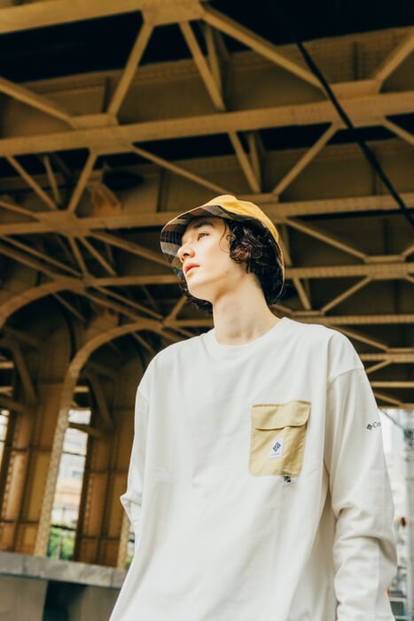 Columbia's new line was inspired by that popular item. Here is a cut and sewn item that can be used in the city and outdoors.