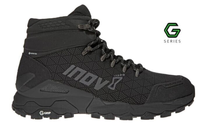 あの最軽量モデルがさらなる進化を遂げました。イノヴェイトのミッドカットブーツは、向かう所敵なしです！