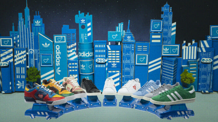 Three classic sneakers reborn with the love of NIGO®. A collaborative collection from adidas Originals and Human Made.