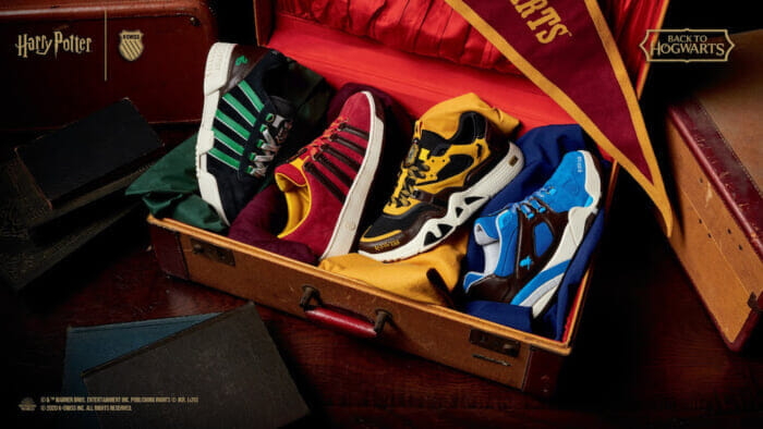 Never say "I hate Slytherin." This summer, K-Swiss's popular shoes have fallen under the spell of Harry Potter.
