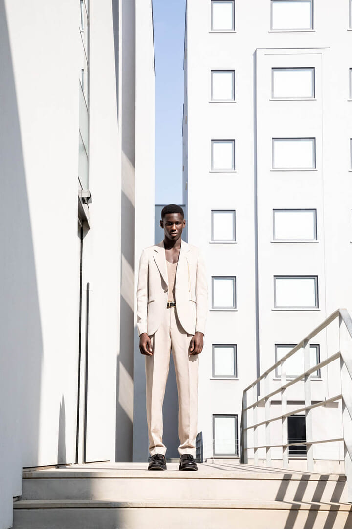 【美品】EMPORIO ARMANI ストライプオールインワン 40 undefined