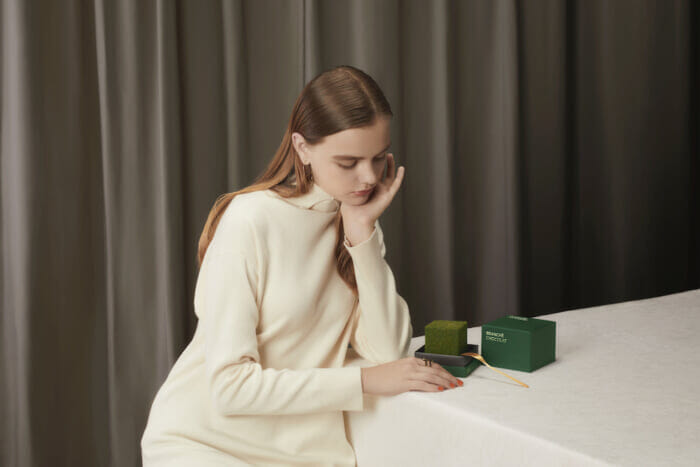 一流シェフが手がけるスイーツブランドがローンチ。その第一弾は、幸福をもたらす高級抹茶のダイスです。