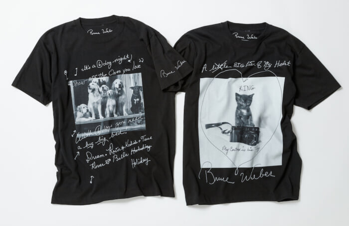 ブルース・ウェーバー×ビオトープのコラボTにブラックが登場。さらに貴重なアーカイブが並ぶ展示イベントも！
