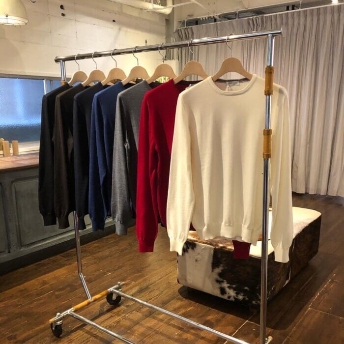 The finest warmth for you. Gran Sasso, a prestigious Italian company, held a pop-up event at Fujito's directly-managed store.