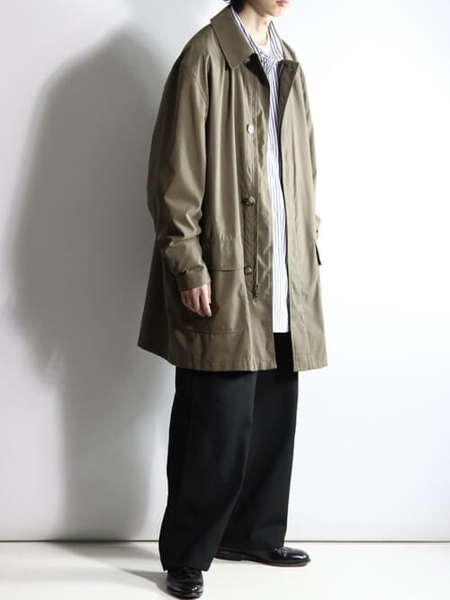 A rough and rugged piece of clothing to throw on in early fall. When the weather cools down, the chaps' coats are ready to go!